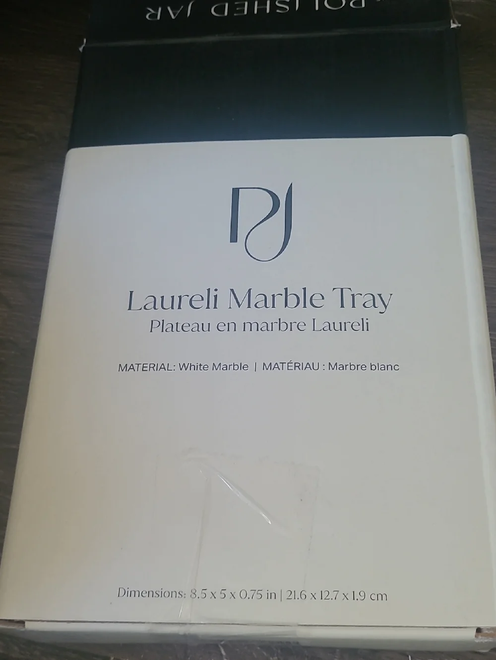 Marble Tray - White